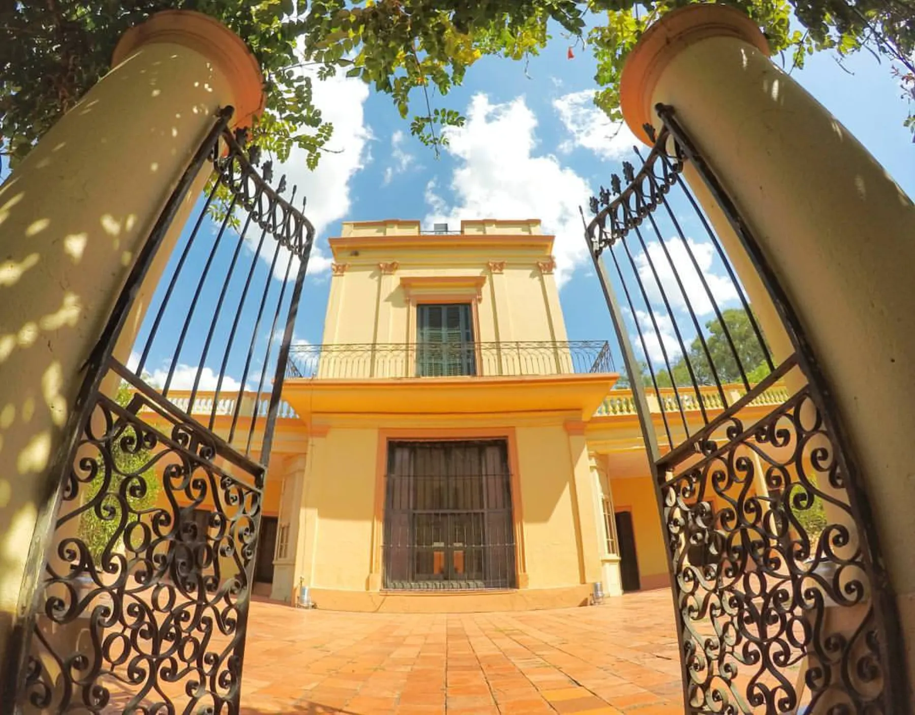 El casco histórico de la estancia